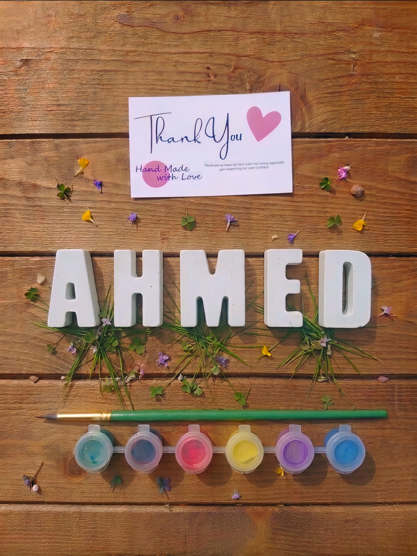 CUSTOM NAME ALPHABET KIT
