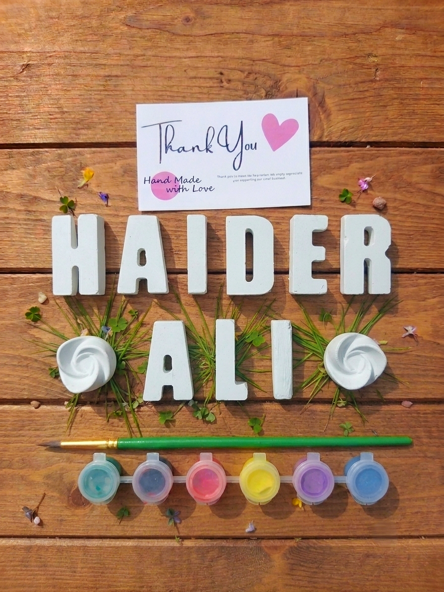 CUSTOM NAME ALPHABET KIT
