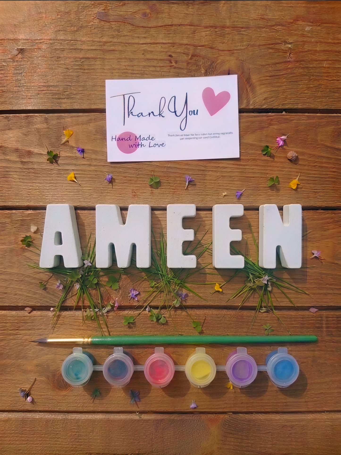 CUSTOM NAME ALPHABET KIT