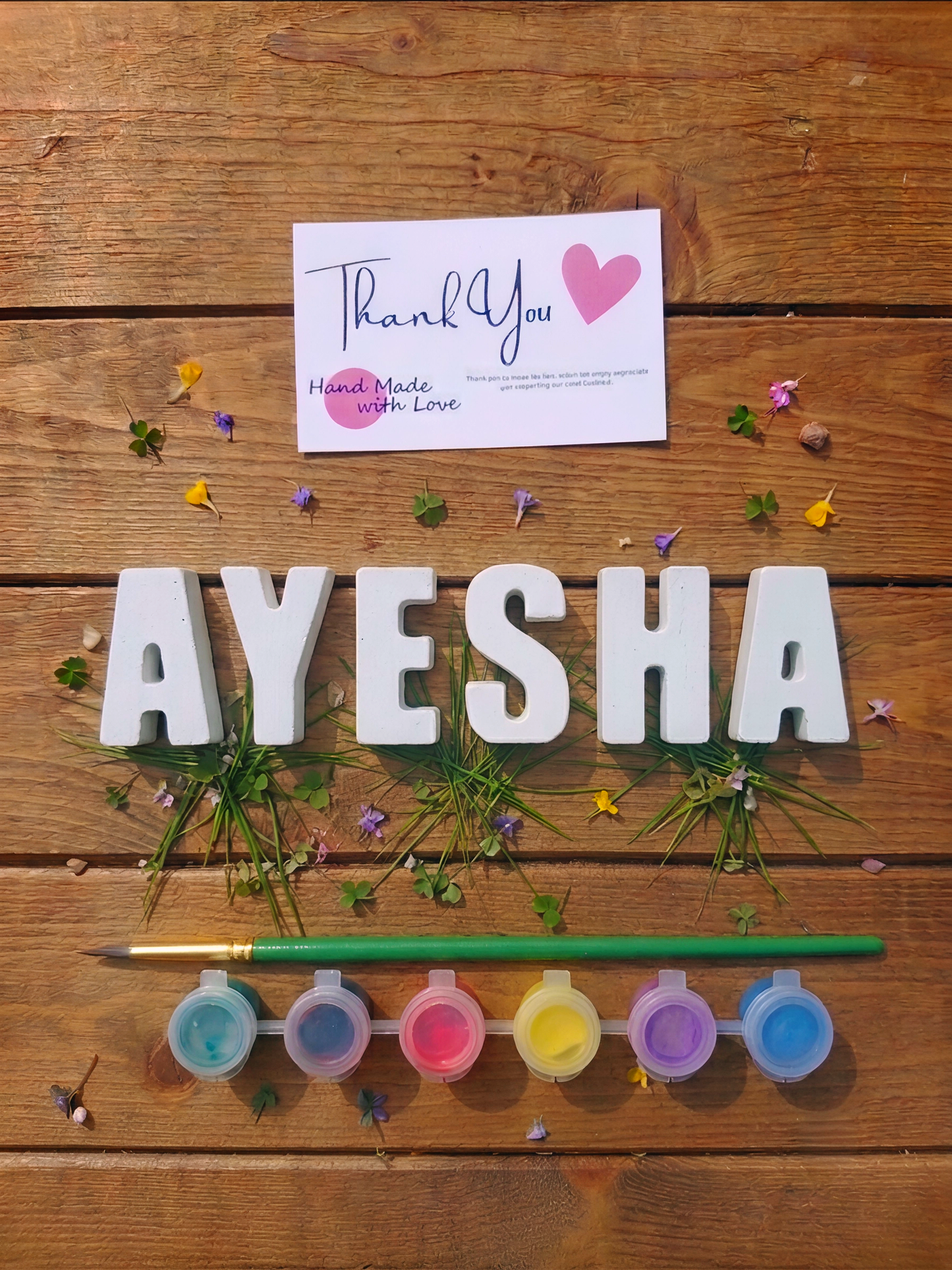 CUSTOM NAME ALPHABET KIT